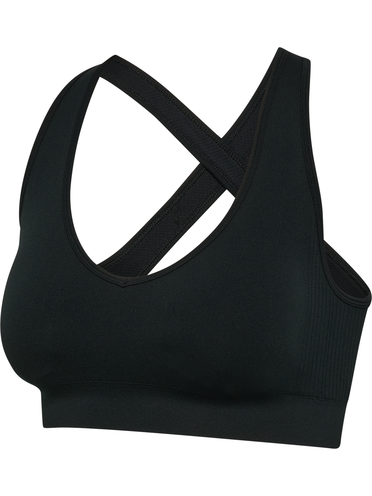 hummel Women's HIIT Seamless V Shape Padded Bra-1