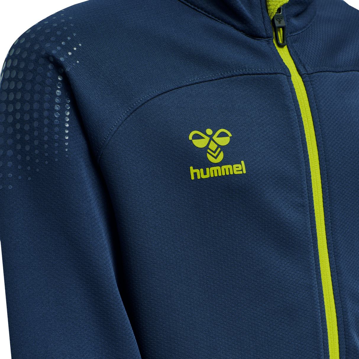 hummel Youth Lead Poly Zip Jacket-3