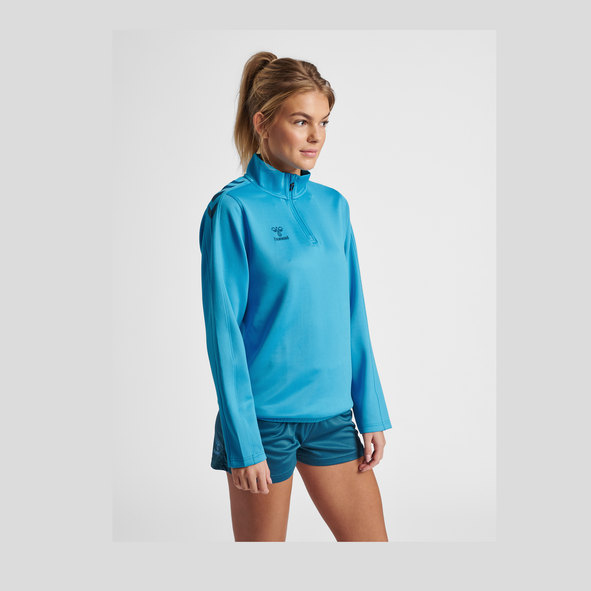 hummel Women's Core XK Half Zip Sweatshirt-5