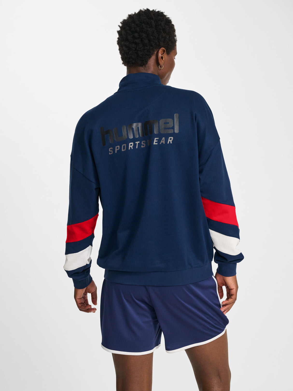 hummel Unisex Oversized Half Zip Sportswear-6