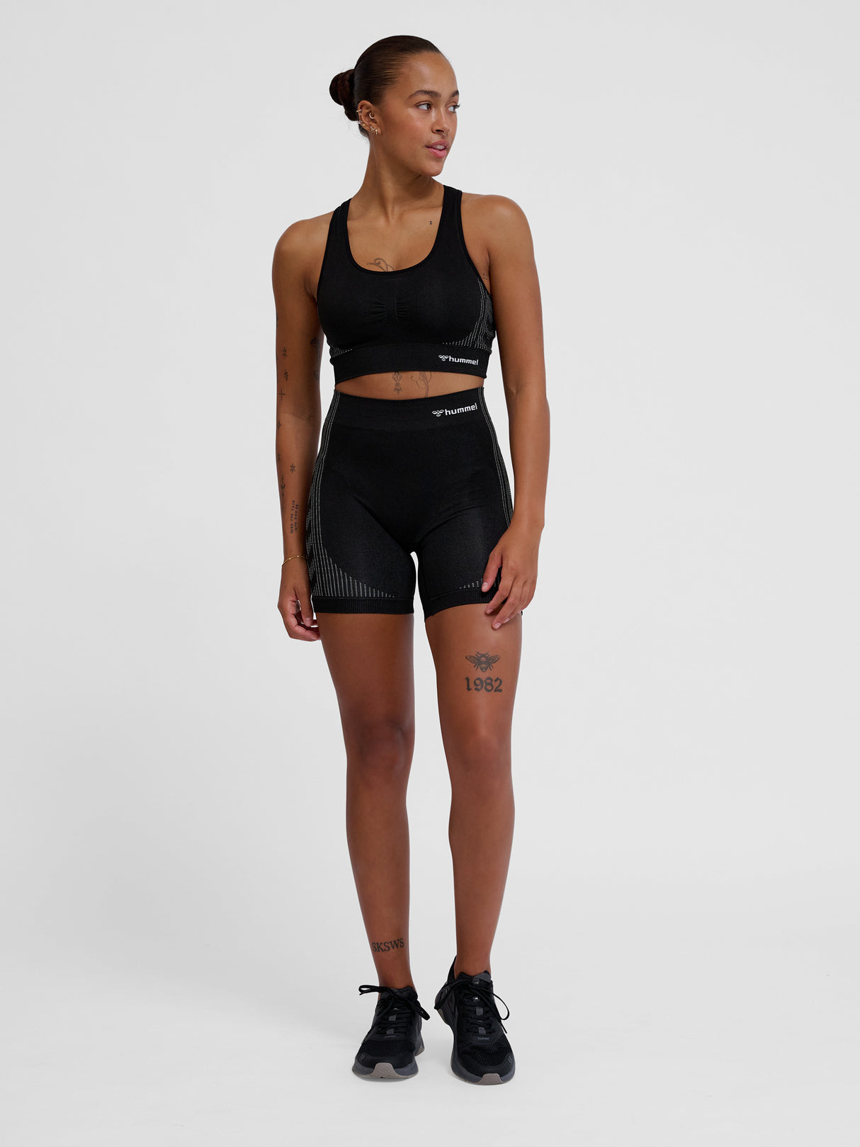 hummel Women's Mindful Training Shaping Seamless Padded Bra-6