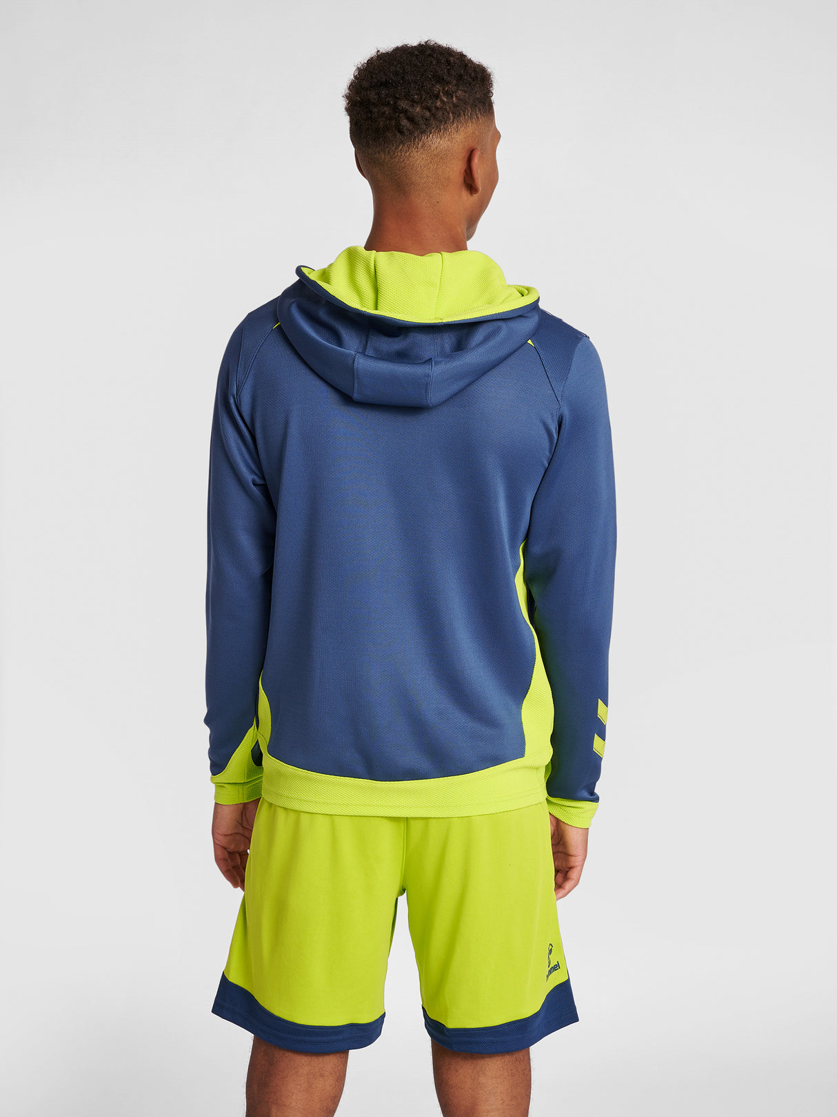 hummel Men's Lead Zip Poly Hoodie-6