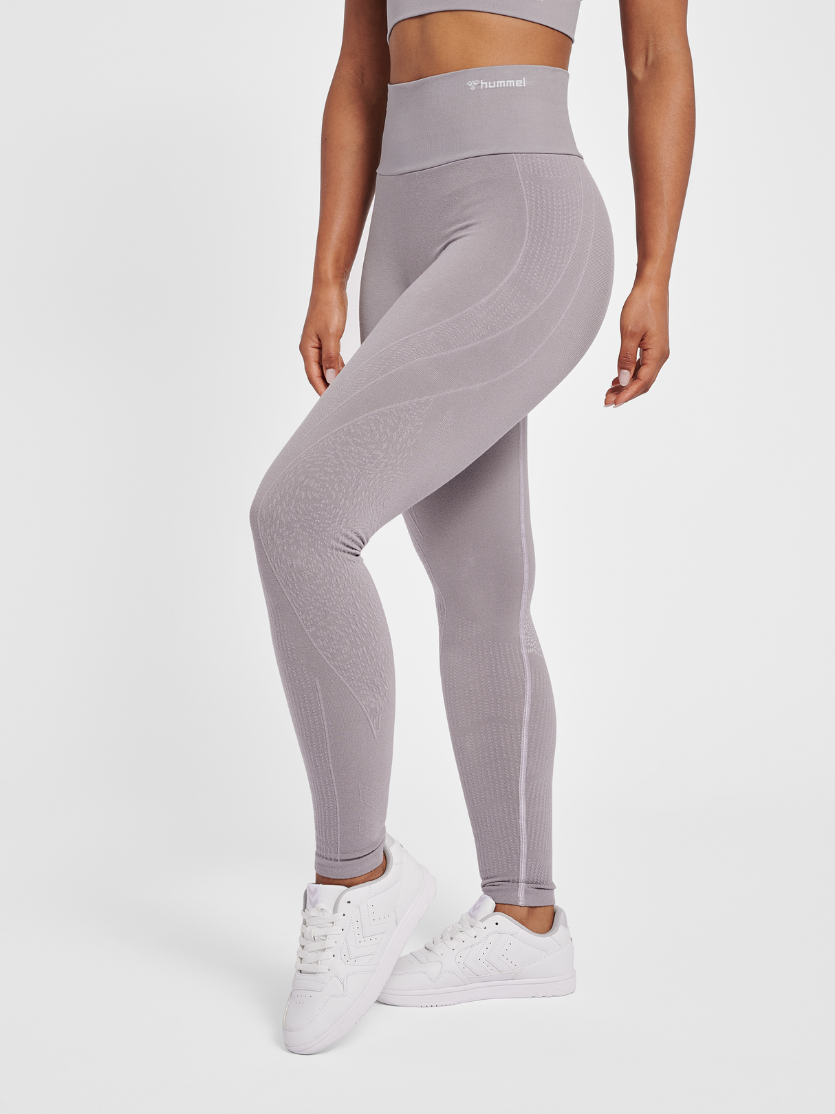 hummel Women's Mindful Training Flow Seamless High Waist Tights-6