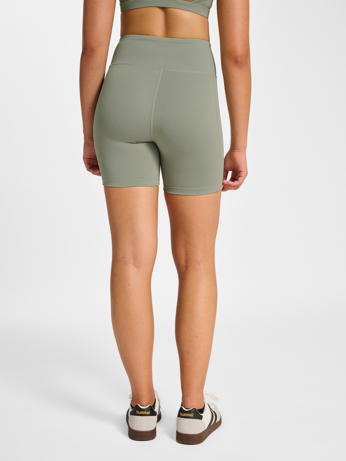hummel Women's HIIT Impact High Waist Shorts Tights-5