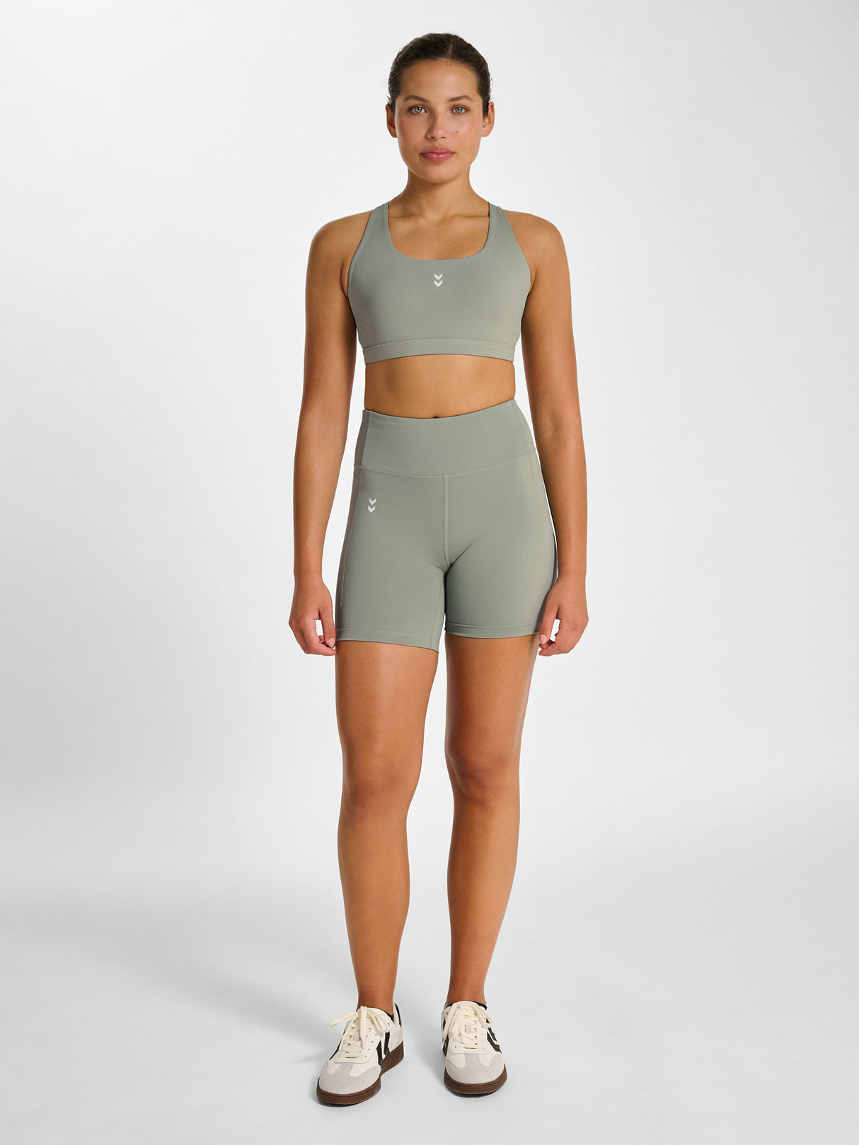 hummel Women's HIIT Impact High Waist Shorts Tights-7