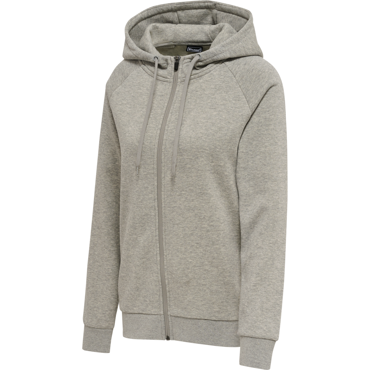 hummel Women's Red Classic Zip Hoodie-1