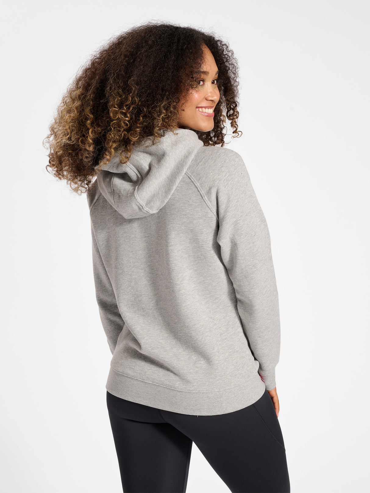 hummel Women's Red Classic Zip Hoodie-6