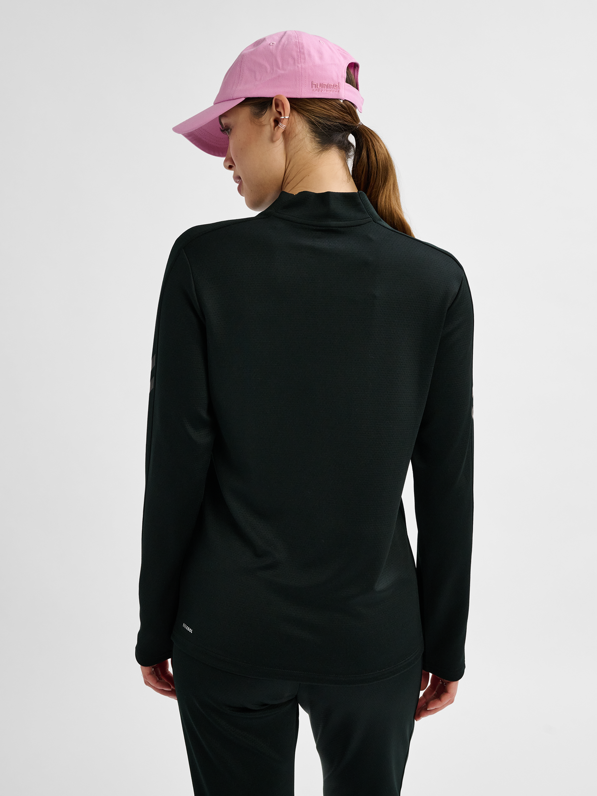 hummel Women's Active Polyester Half Zip-5