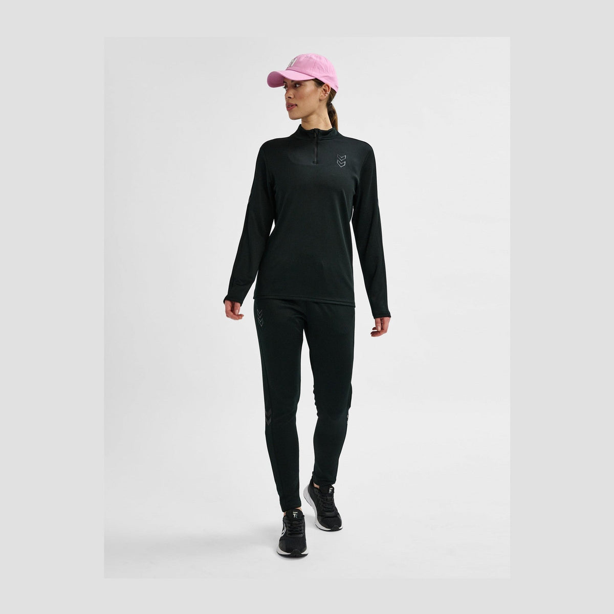 hummel Women's Active Polyester Half Zip-7