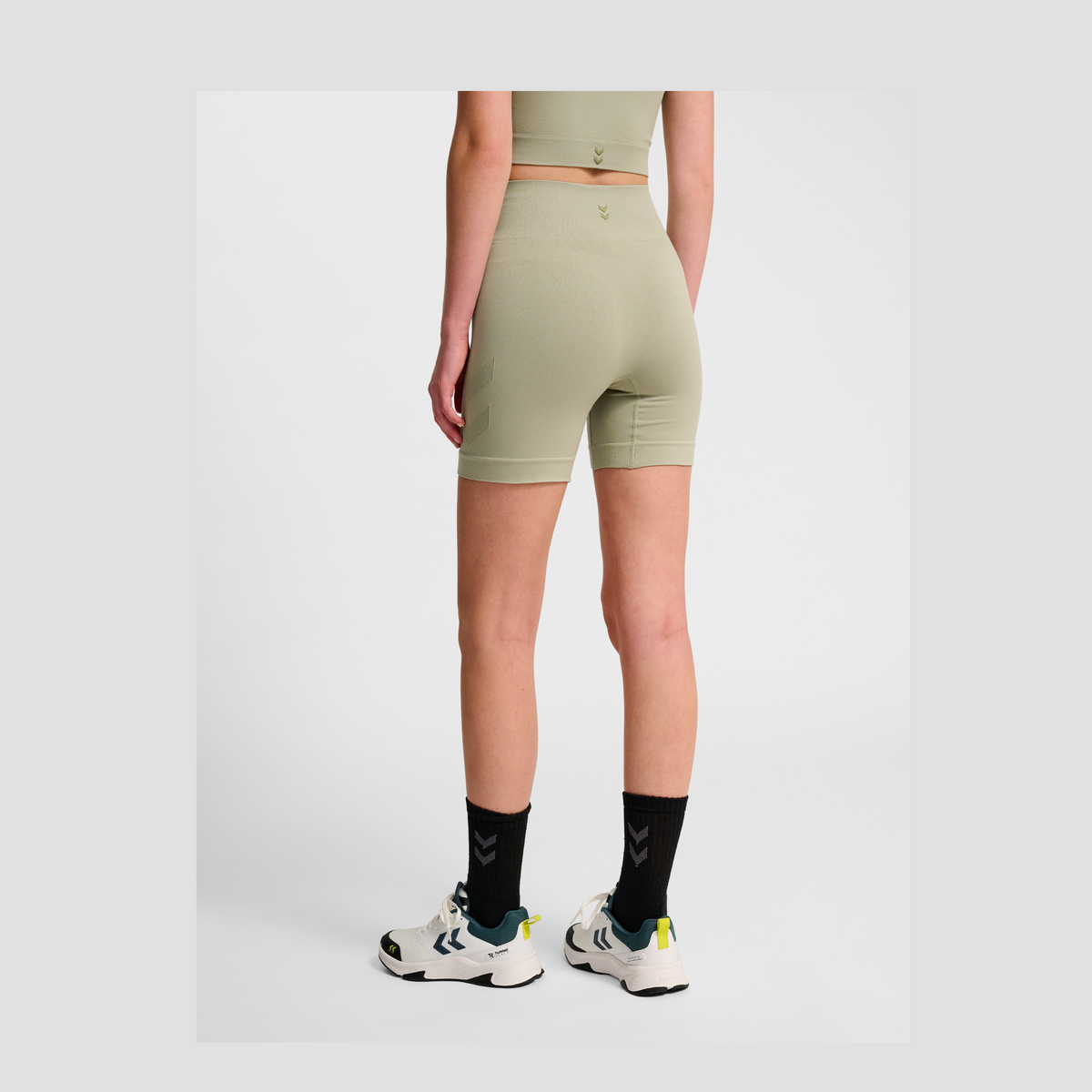 hummel Women's HIIT Seamless Shorts Tights-5