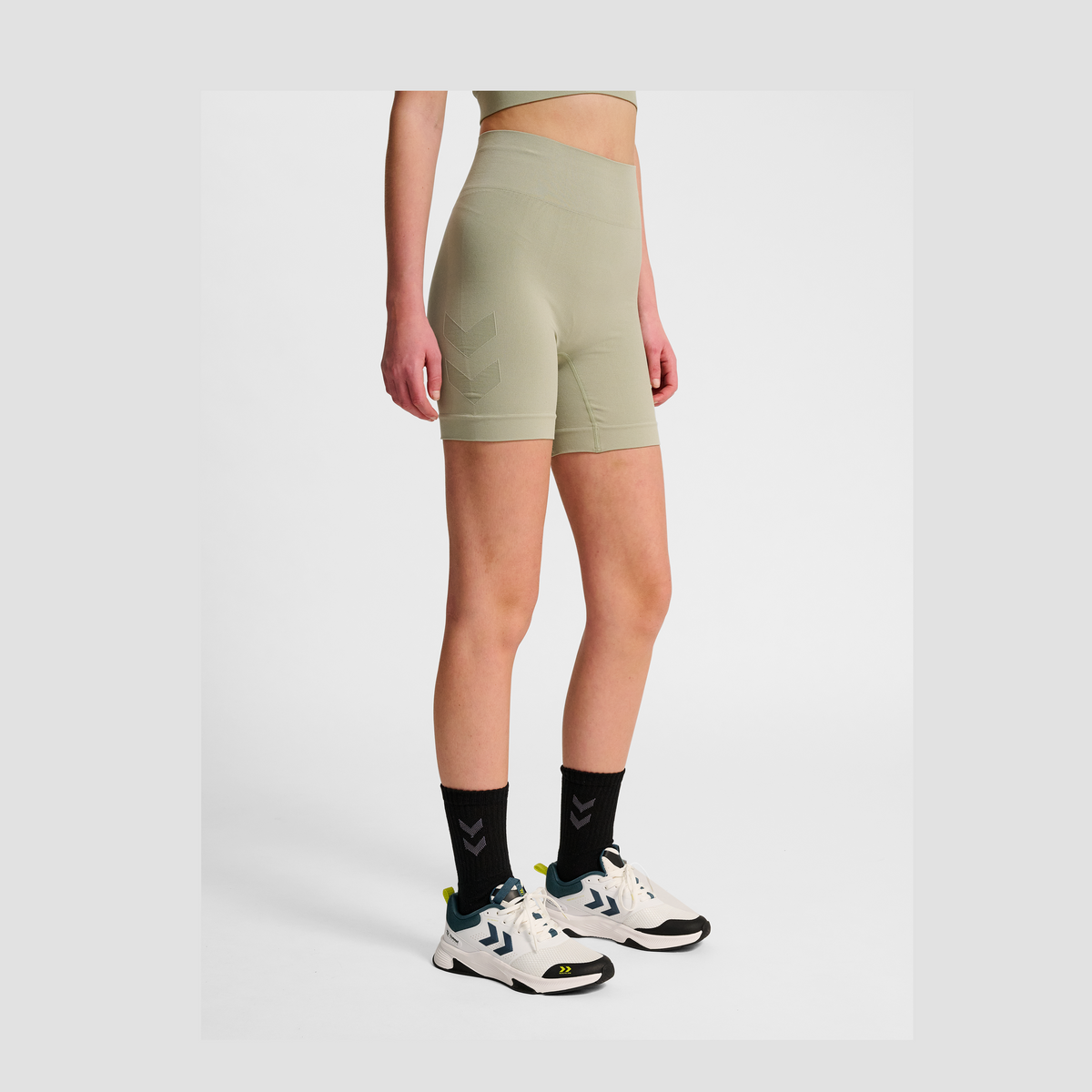 hummel Women's HIIT Seamless Shorts Tights-6