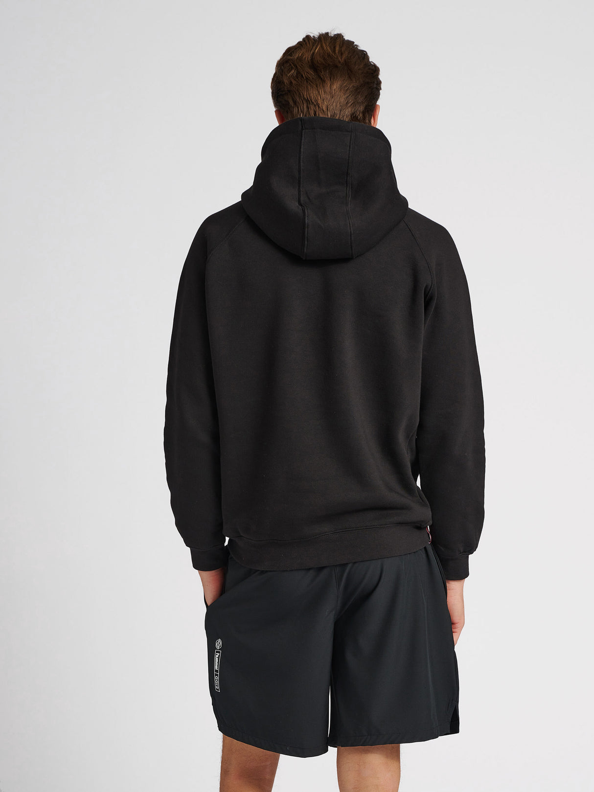 hummel Men's Red Heavy Hoodie-6