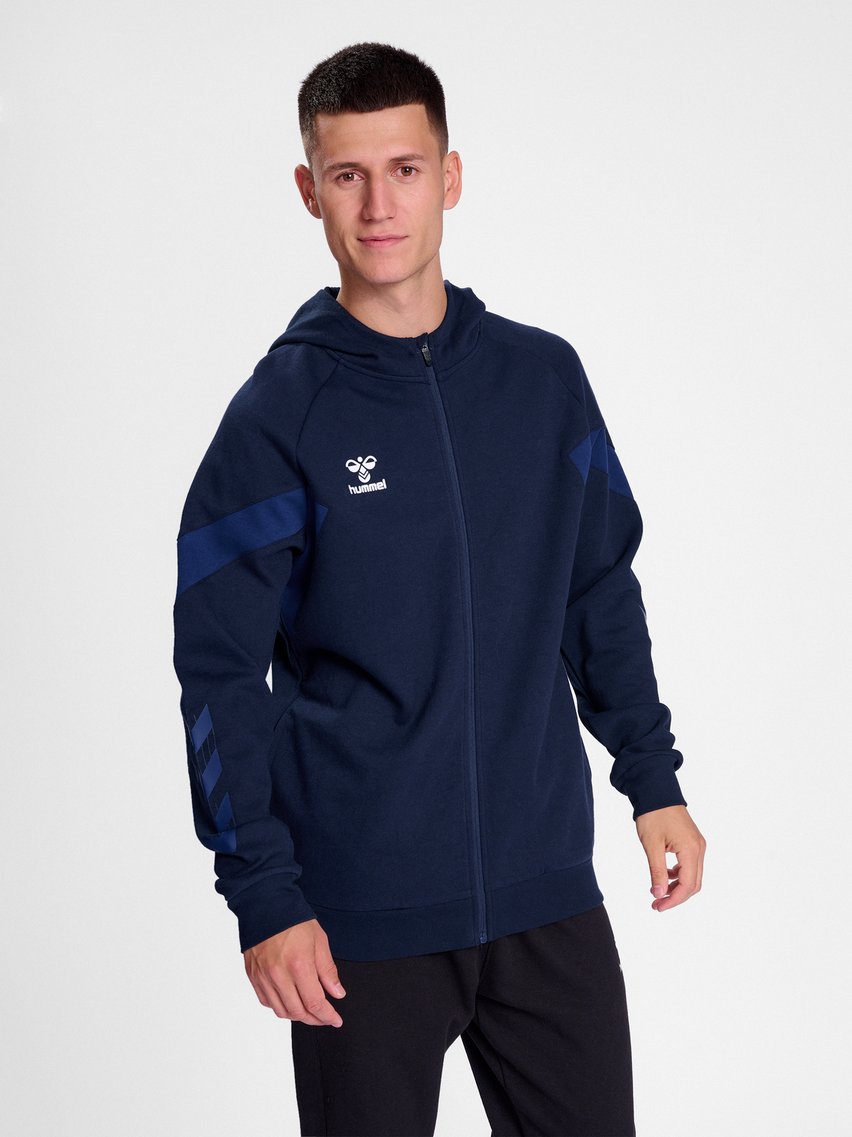 hummel Men's Travel Zip Hoodie-6