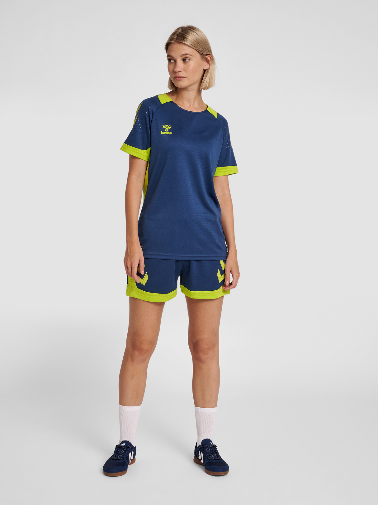 hummel Women's Lead Poly Shorts-4
