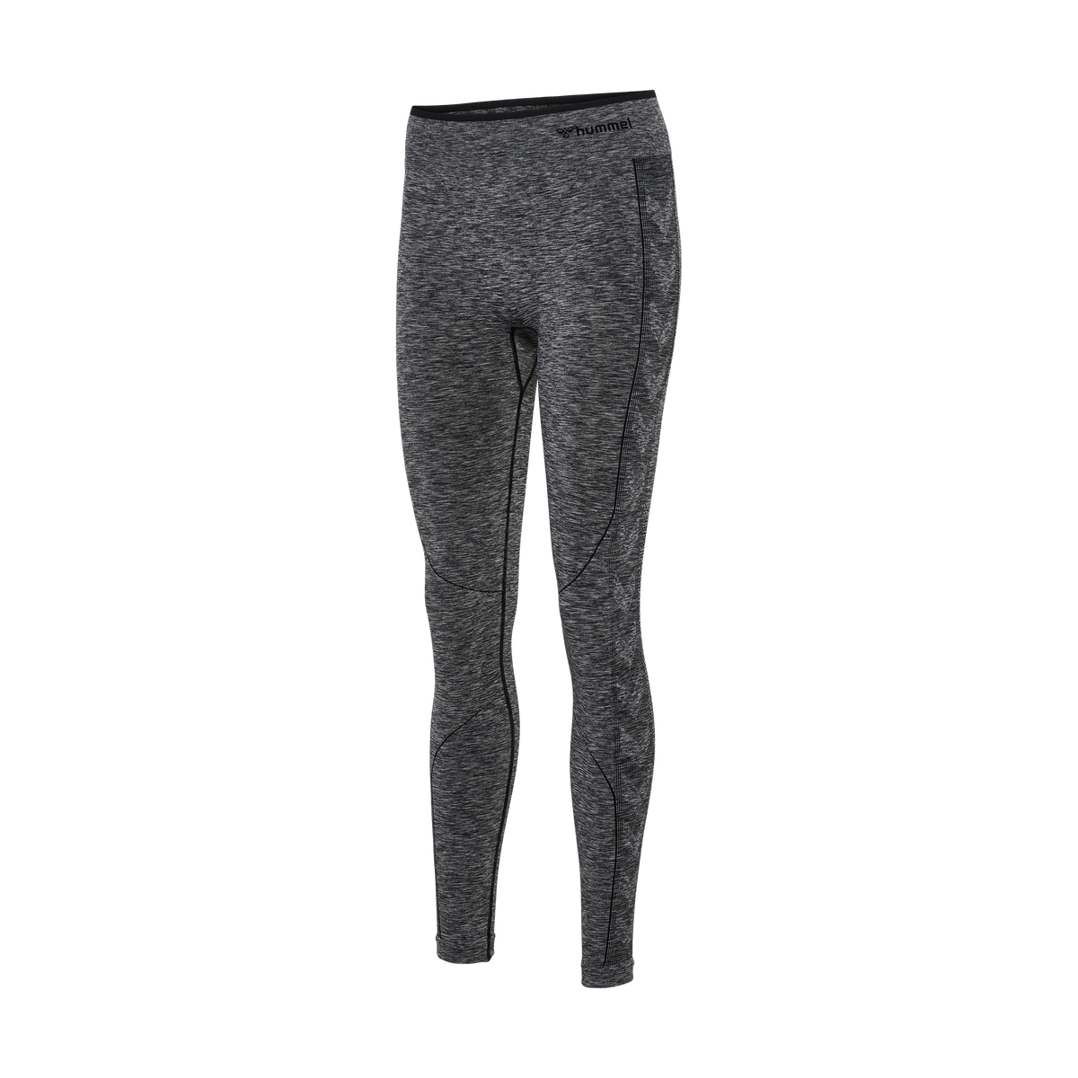 hummel Women's Mindful Training Una Seamless Mid Waist Tights-1