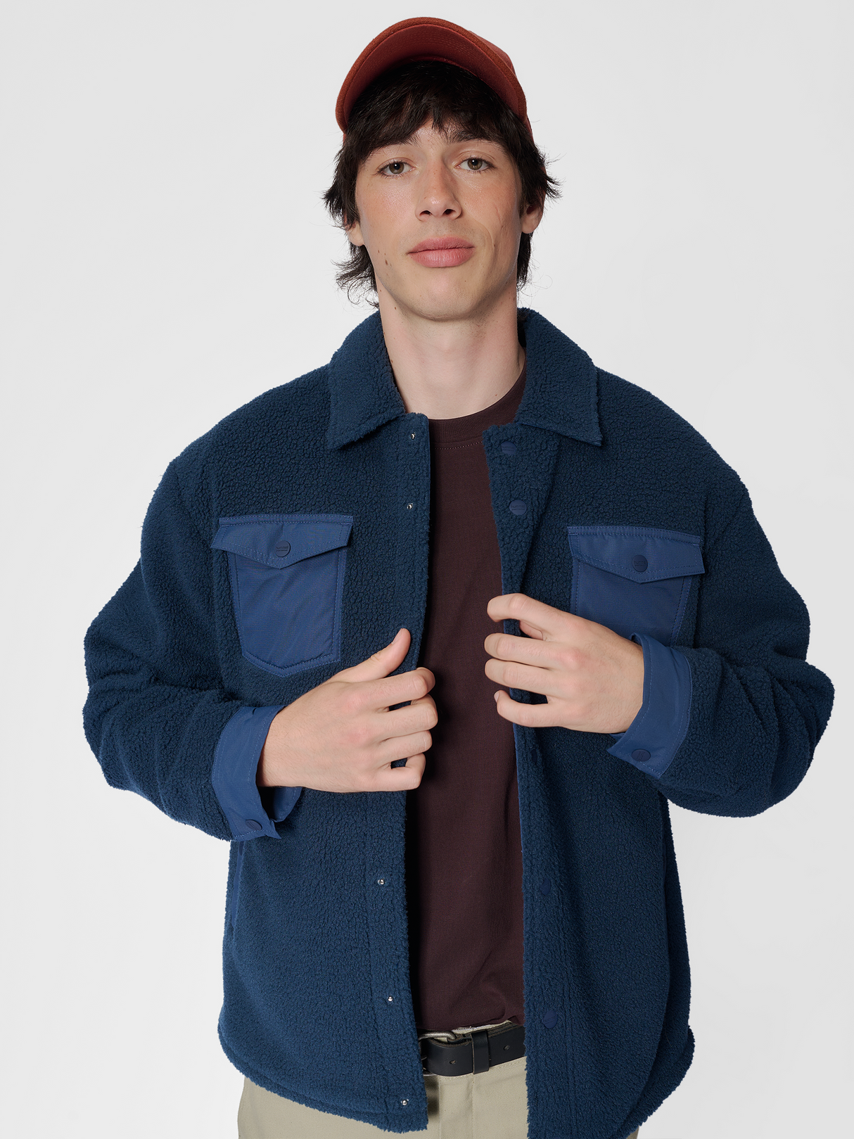 hummel Unisex Fleece Overshirt Sportswear-5