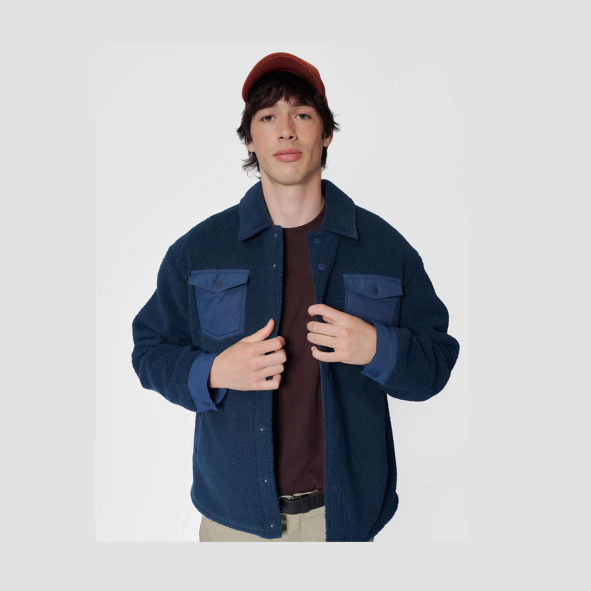 hummel Unisex Fleece Overshirt Sportswear-5