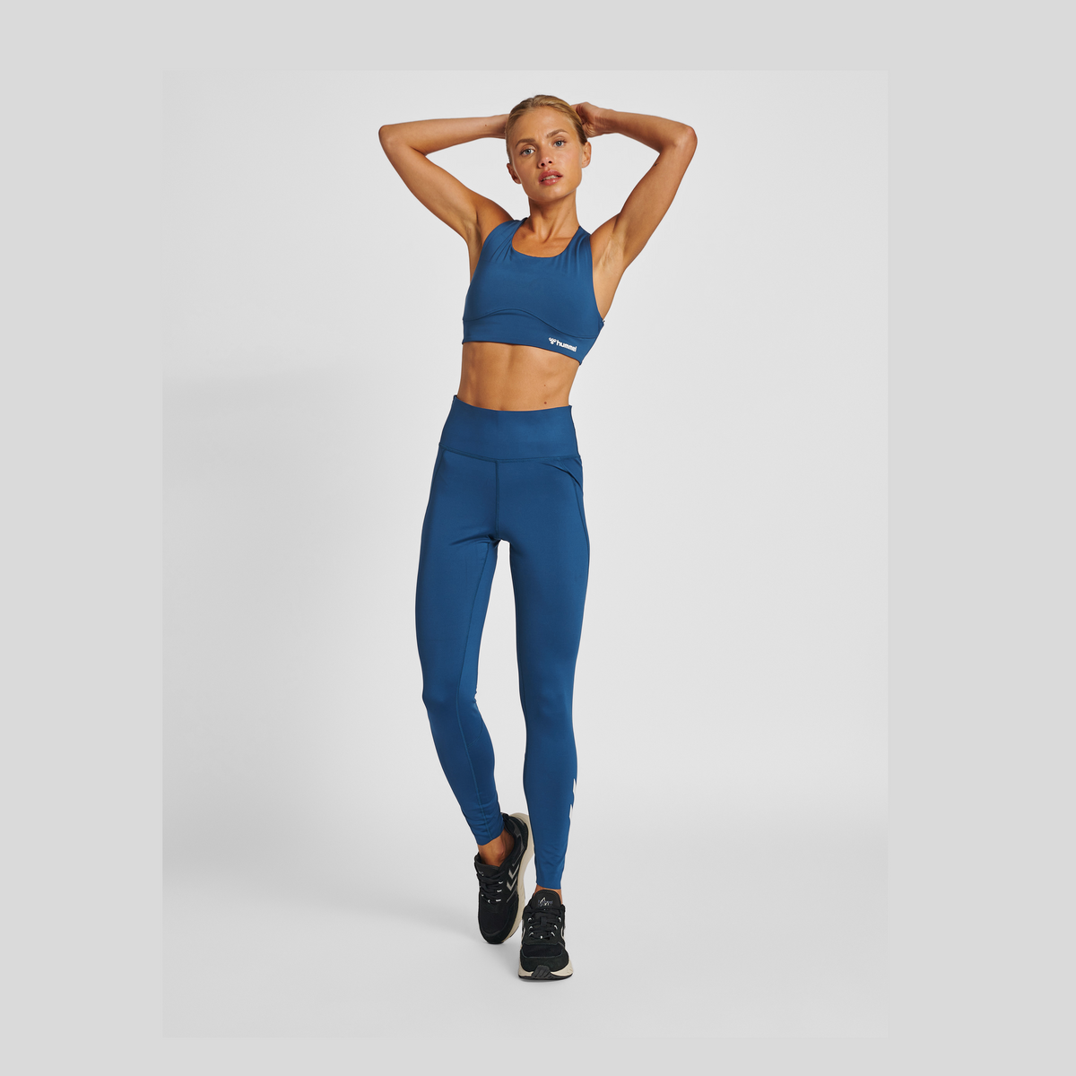 hummel Women's Mindful Training Grace Sports Bra-3