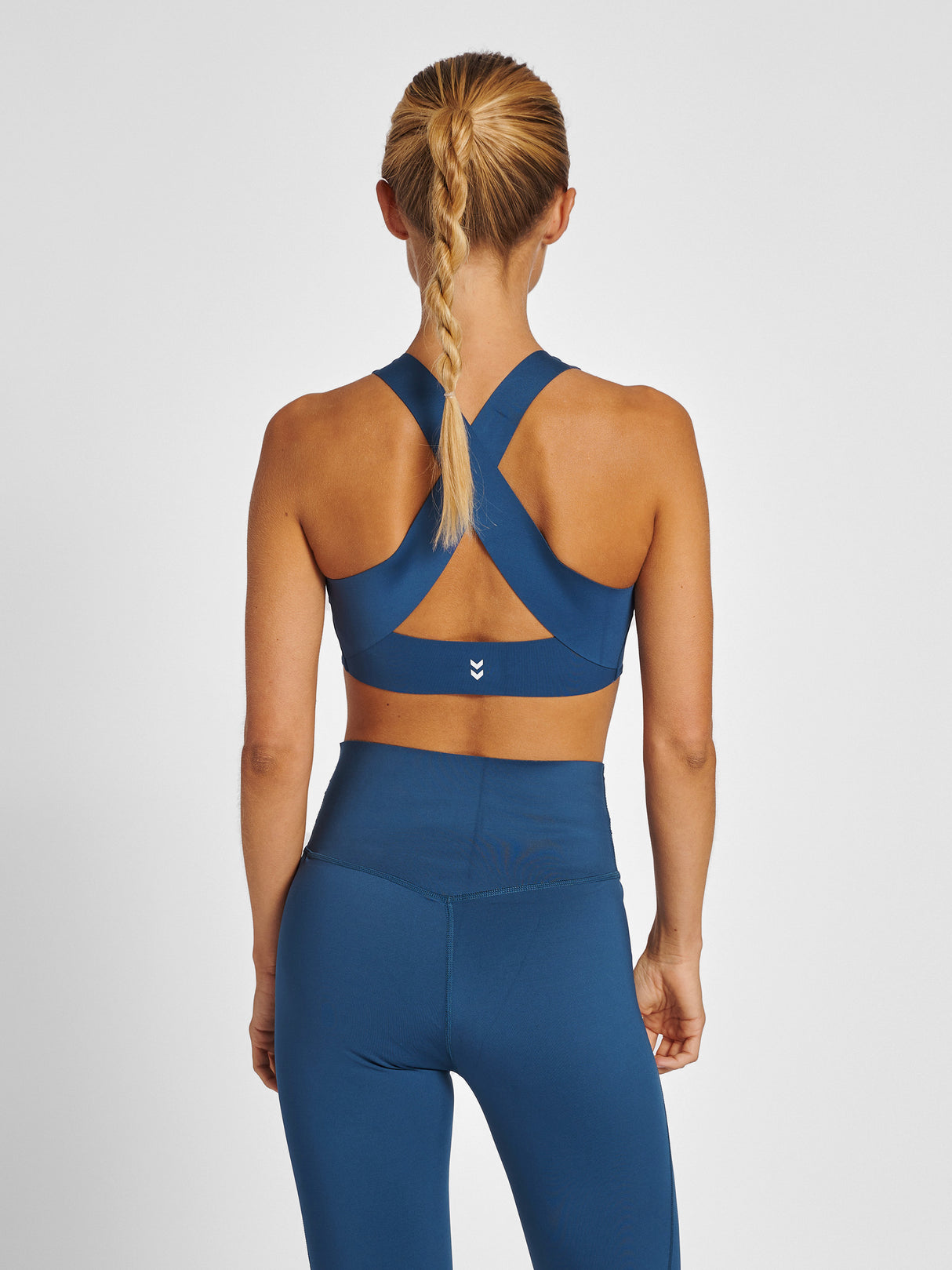 hummel Women's Mindful Training Grace Sports Bra-2