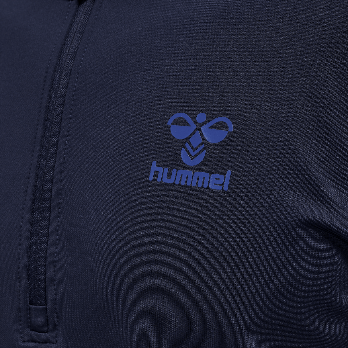 hummel Men's Pro Grid Half Zip Training Long Sleeve-3