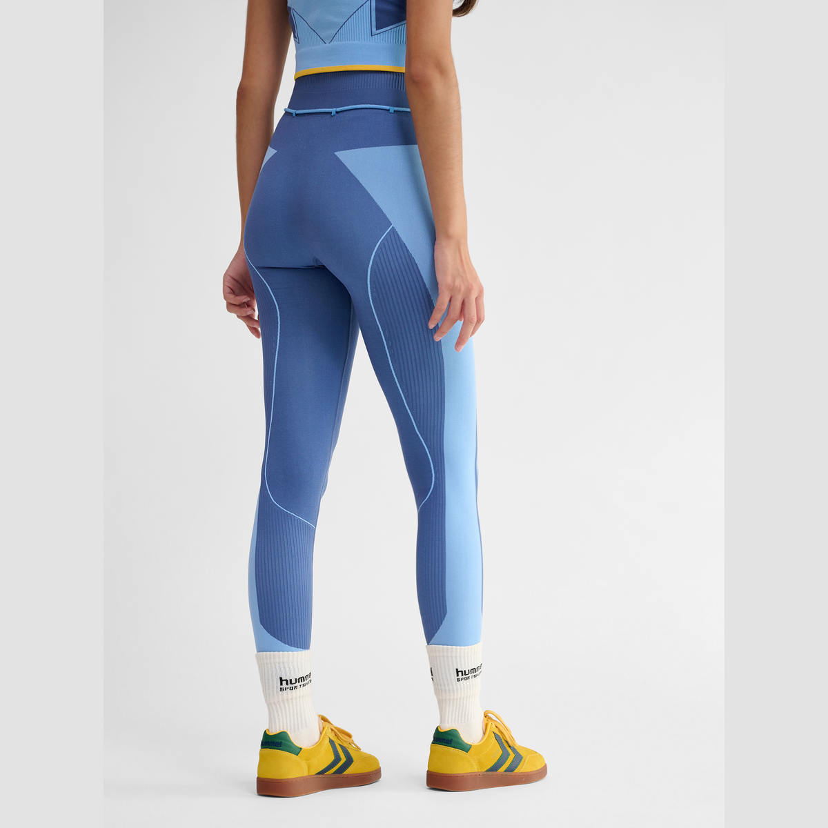 hummel Women's Seamless High Waist Tights-4