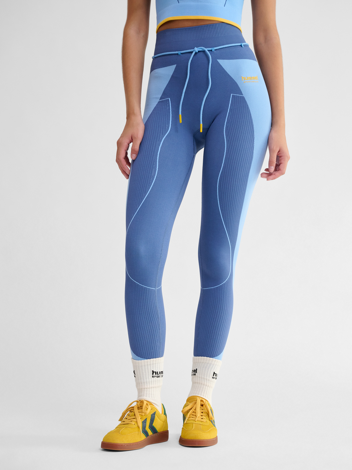 hummel Women's Seamless High Waist Tights-5