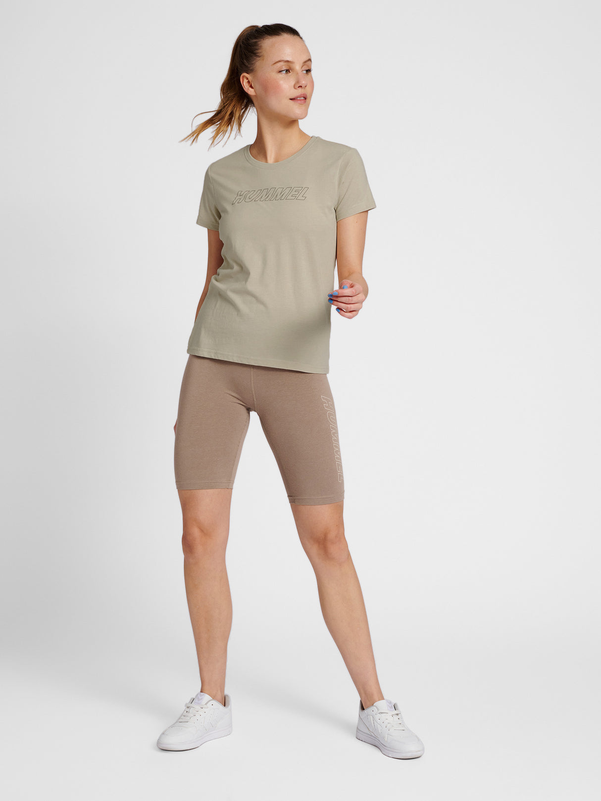 hummel Women's Training Essentials Cali 2-Pack Cotton T-Shirt-7