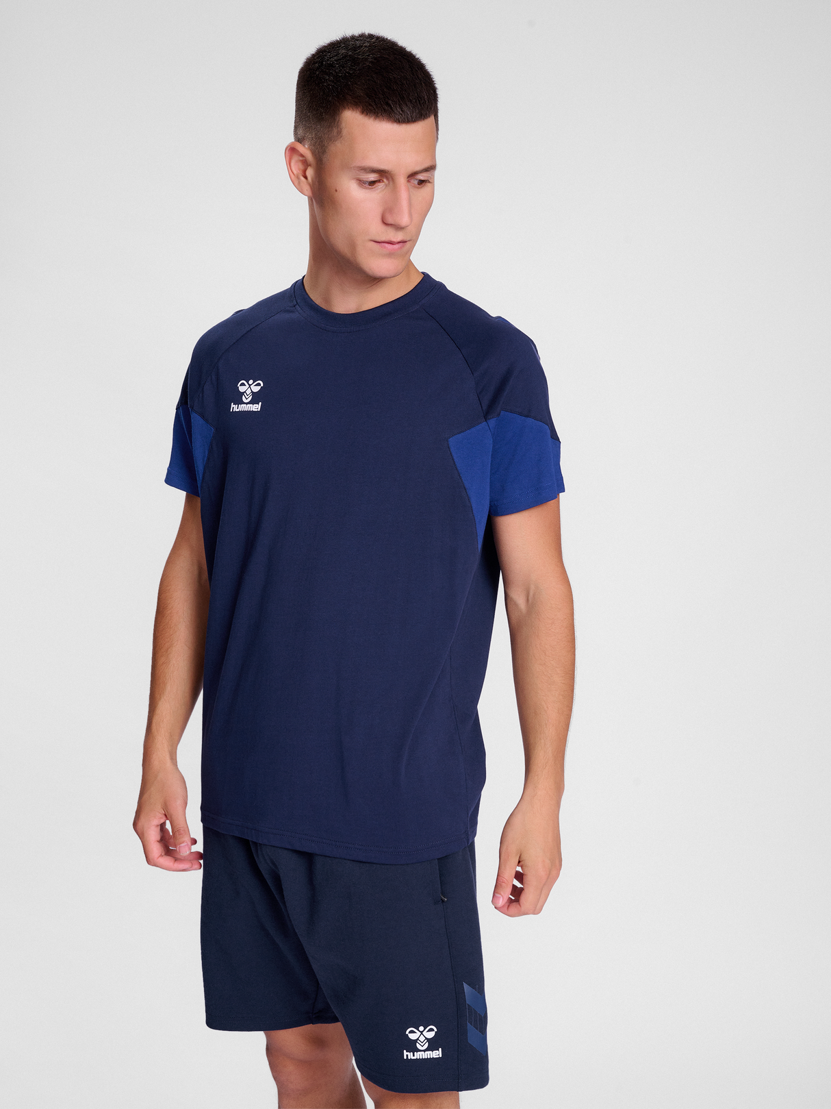 hummel Men's Travel Short Sleeve T-Shirt-5