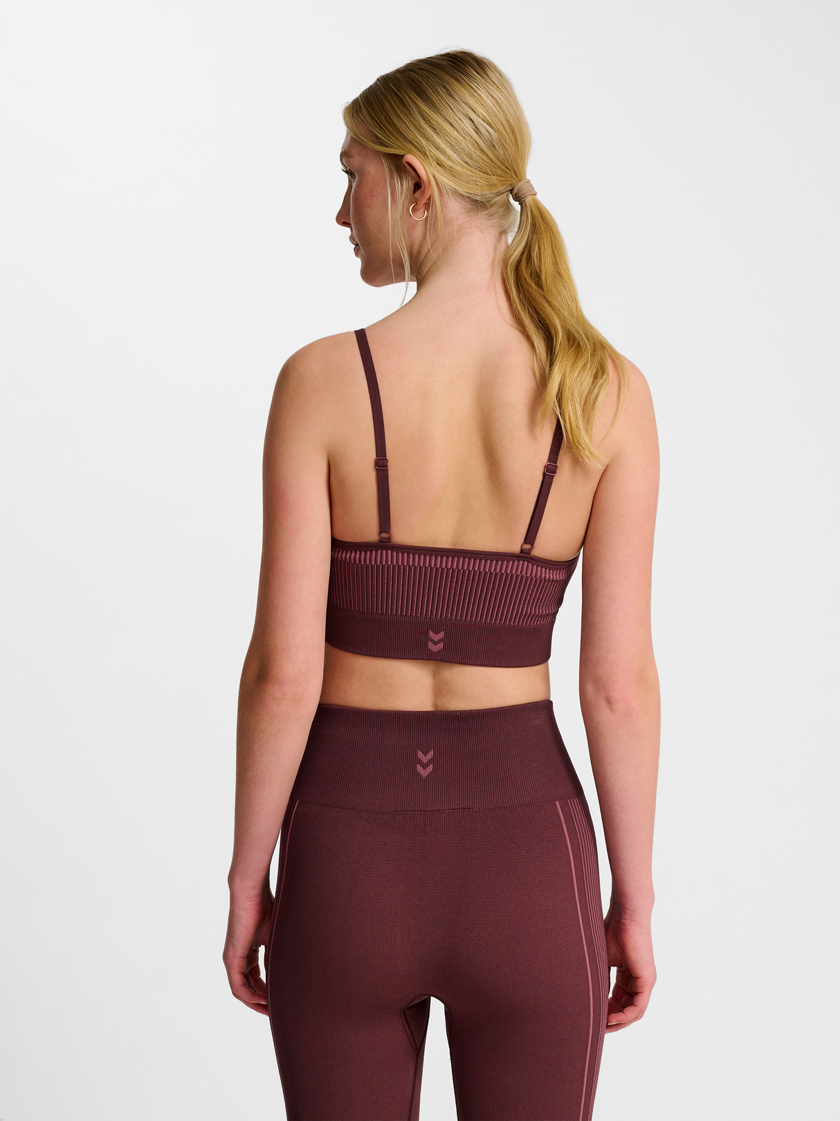 hummel Women's Yoga Seamless Low Support Bra-4