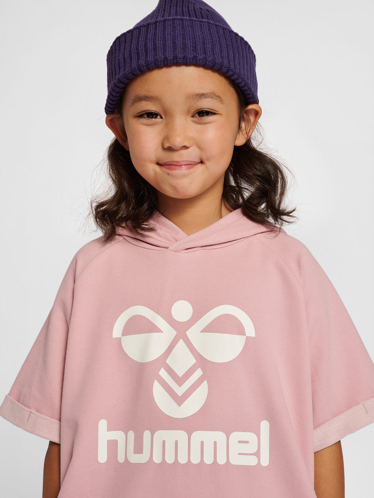 hummel Youth Naja Hoodie Dress Short Sleeve-6