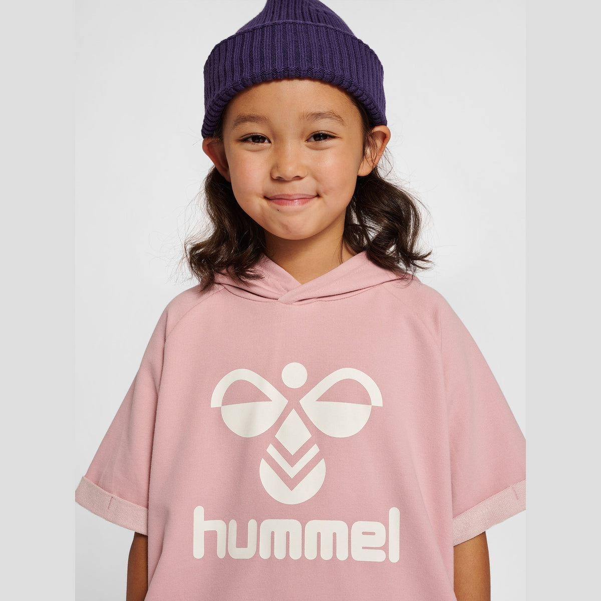 hummel Youth Naja Hoodie Dress Short Sleeve-6