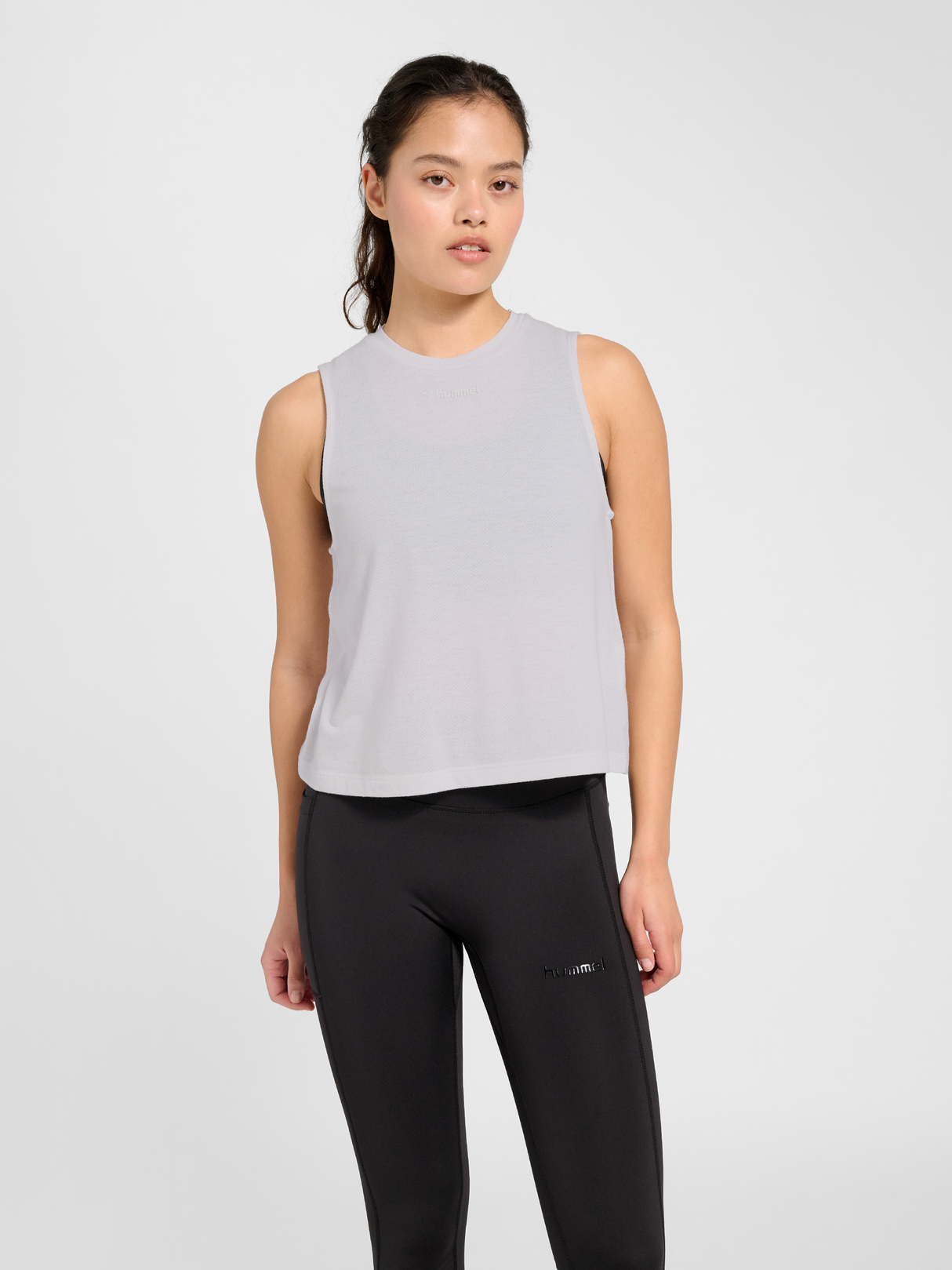 hummel Women's Mindful Training Vanja Shorts Muscle Tank Top-5