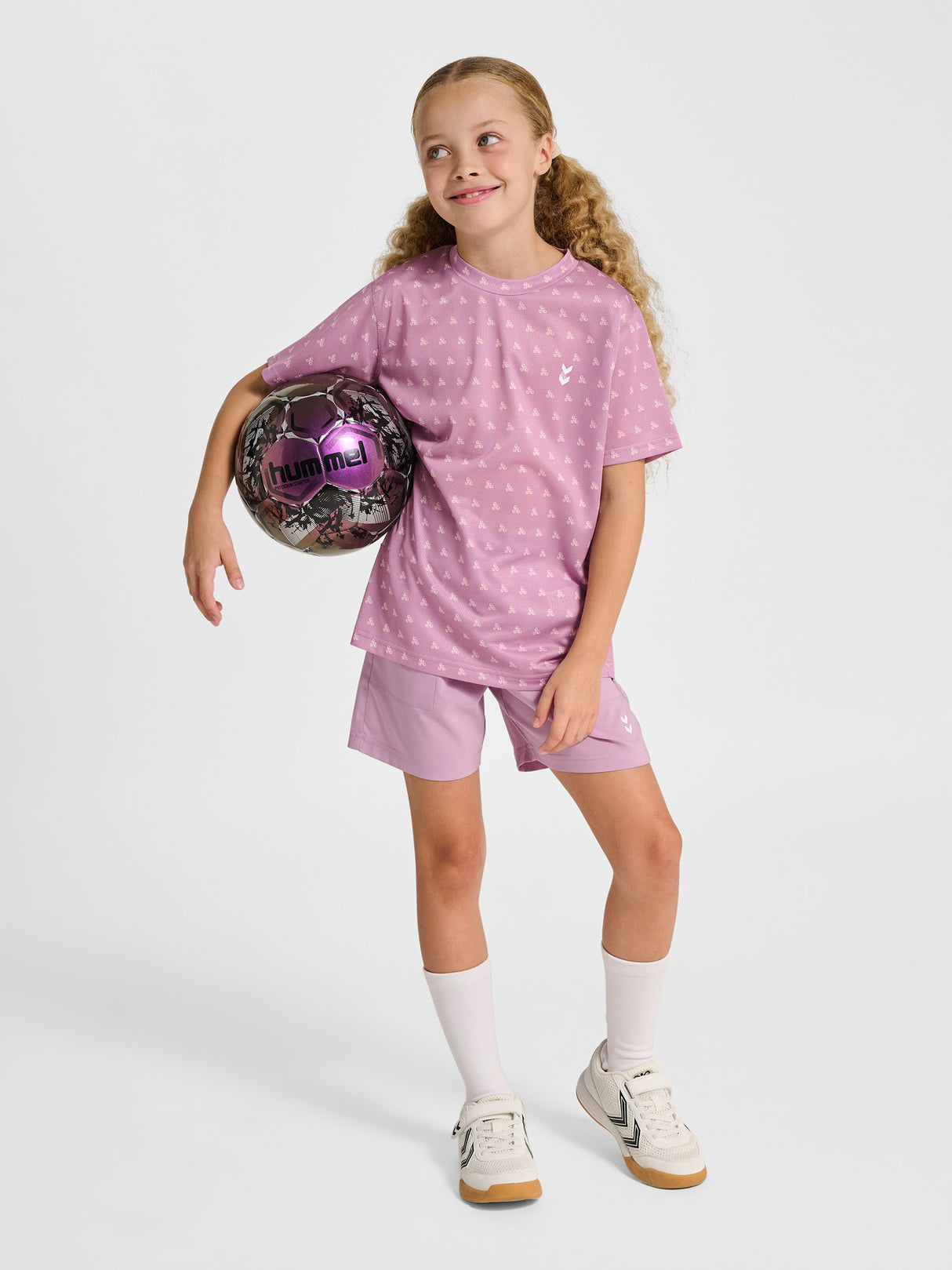 hummel Youth Bee AOP Short Sleeve T-Shirt-6