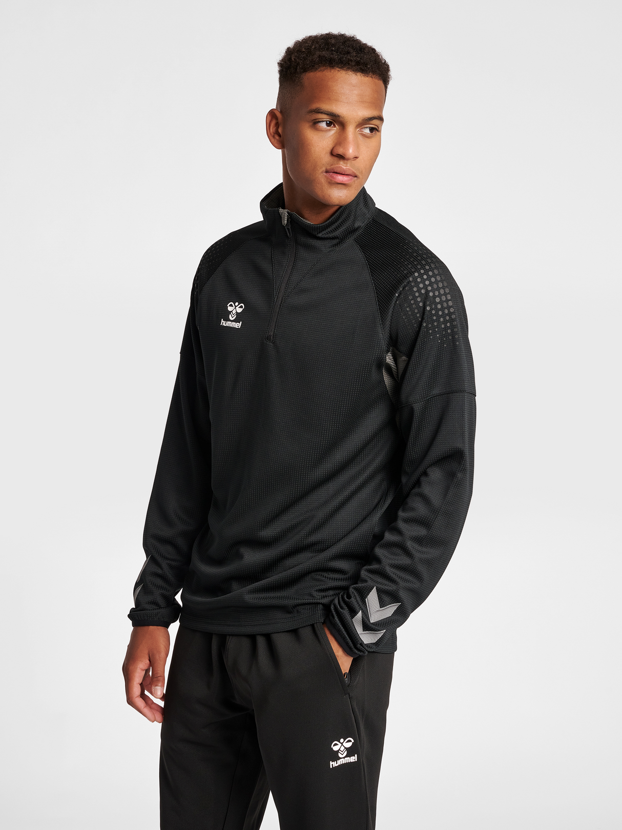hummel Men's Lead Pro Half Zip-5