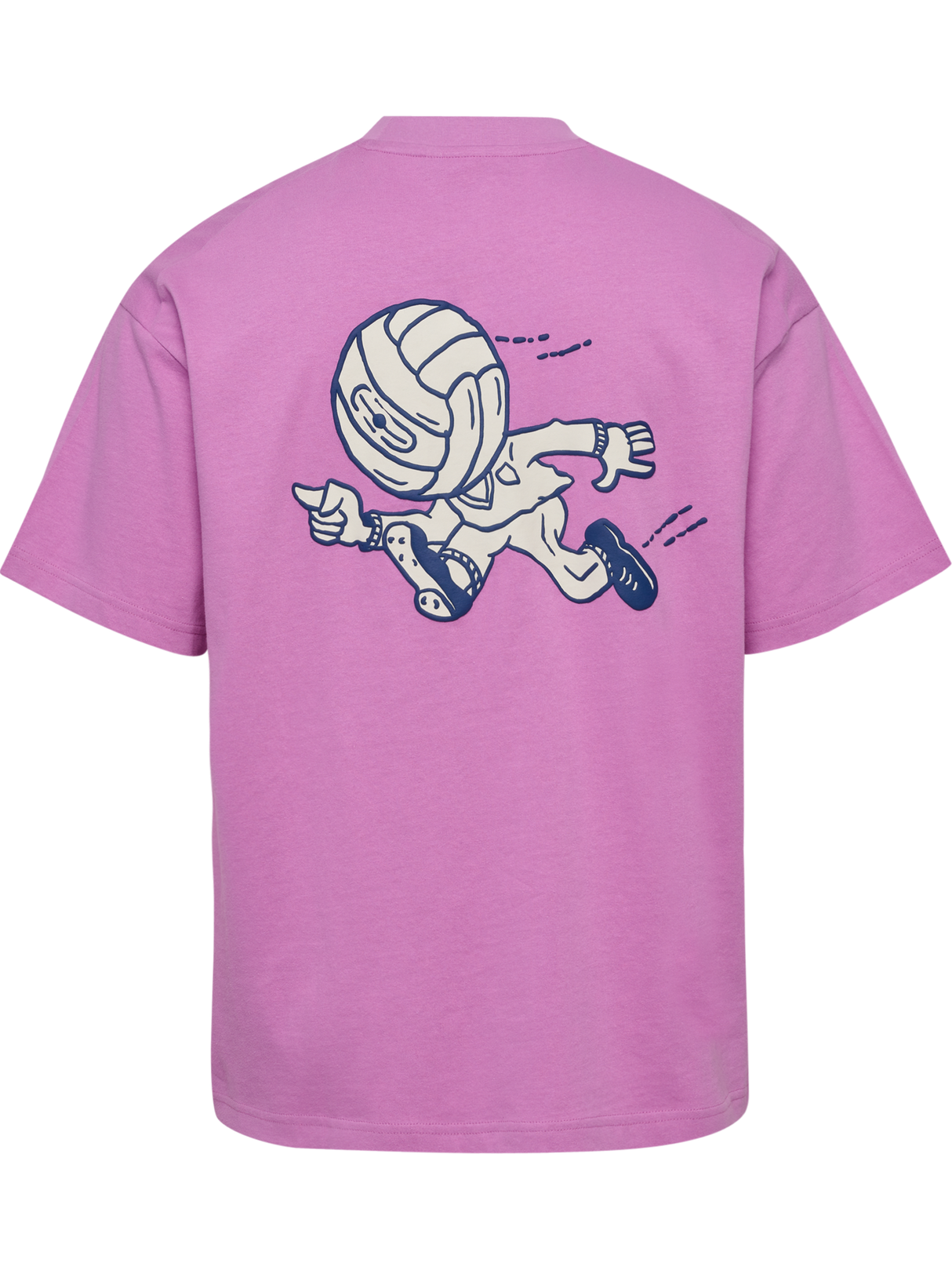 hummel Unisex Loose Short Sleeve T-Shirt Headball-2