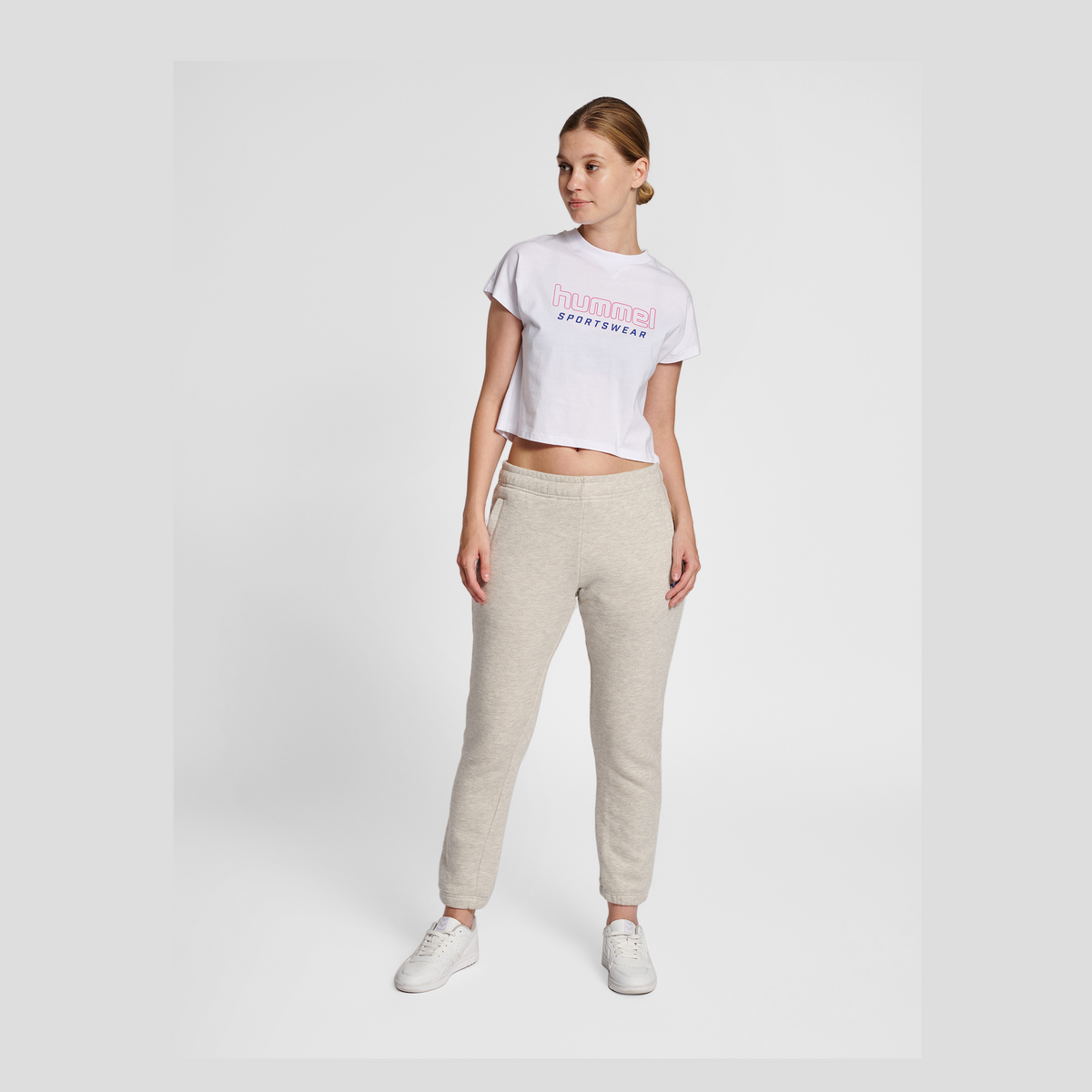 hummel Women's Legacy June Cropped T-Shirt-4