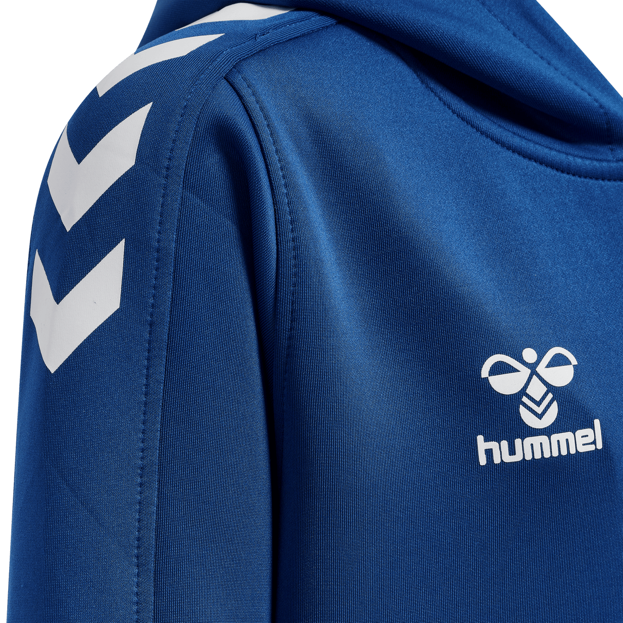hummel Youth Core XK Poly Zip Hood Sweatshirt-3