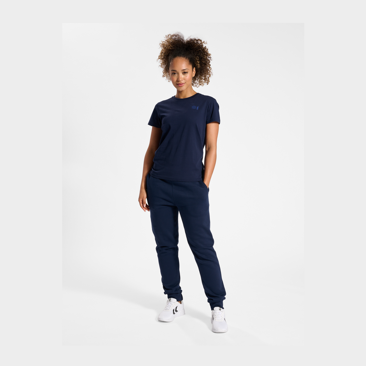 hummel Women's Court Cotton Short Sleeve T-Shirt-5