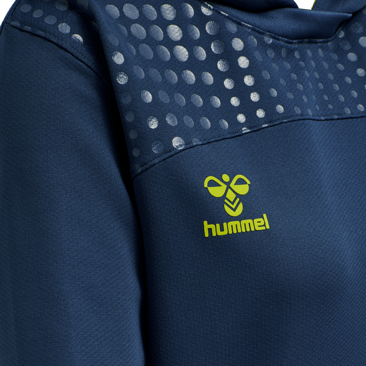 hummel Women's Lead Poly Hoodie-3