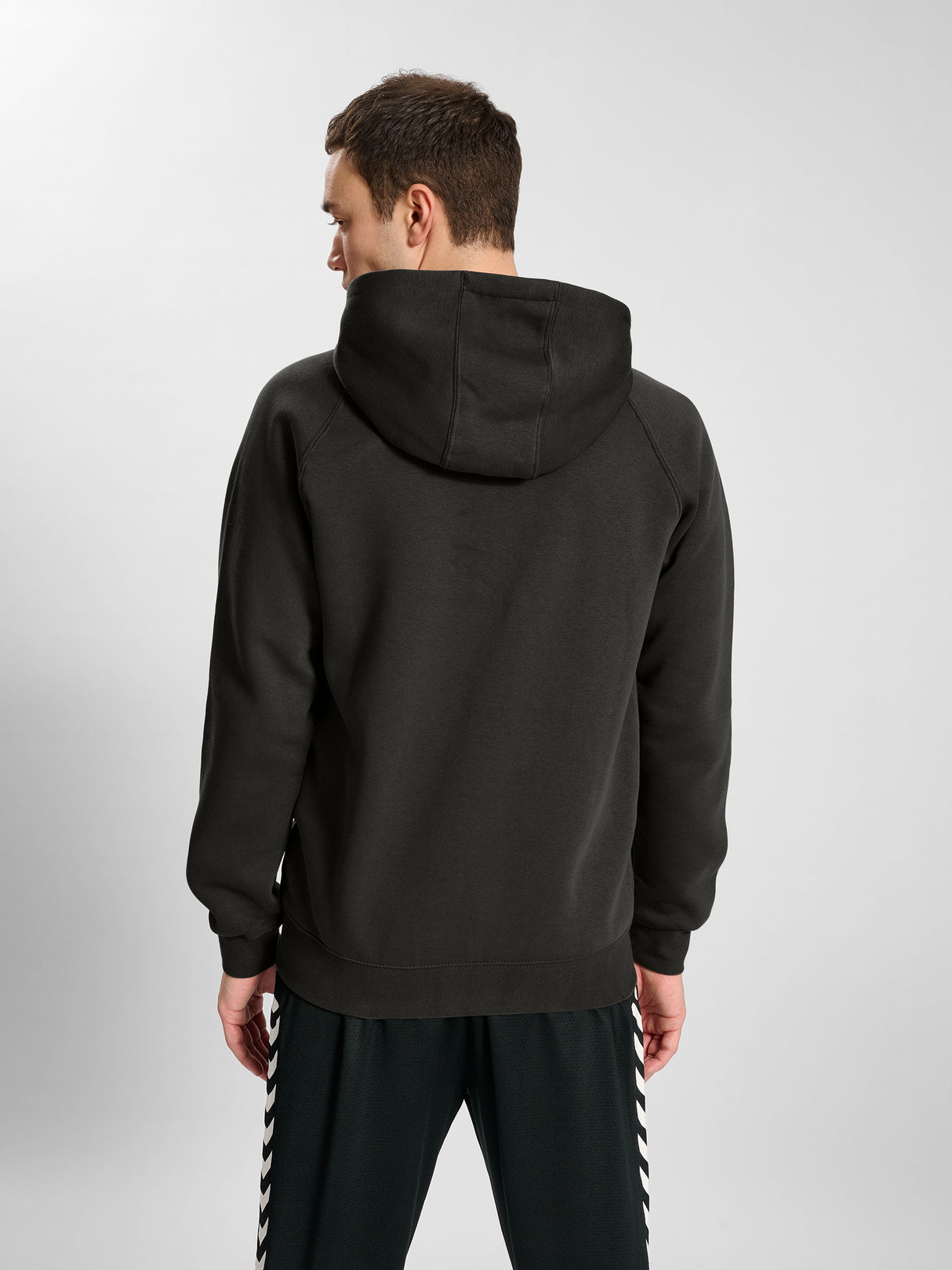 hummel Men's Red Heavy Zip Hoodie-6