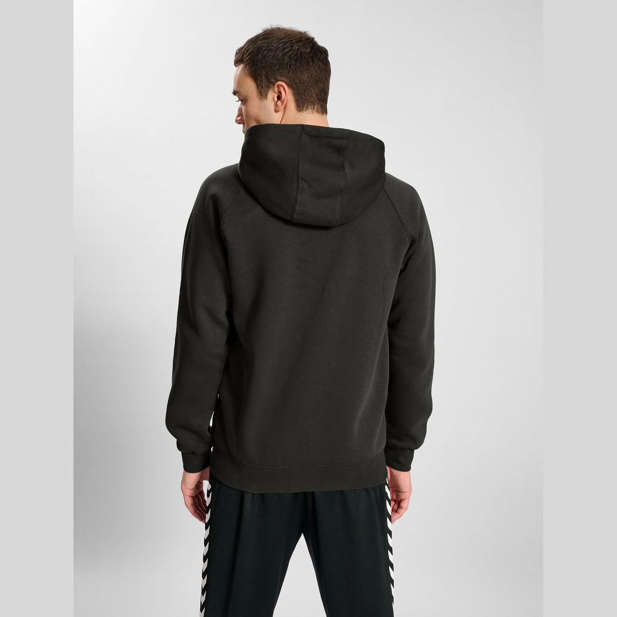 hummel Men's Red Heavy Zip Hoodie-6