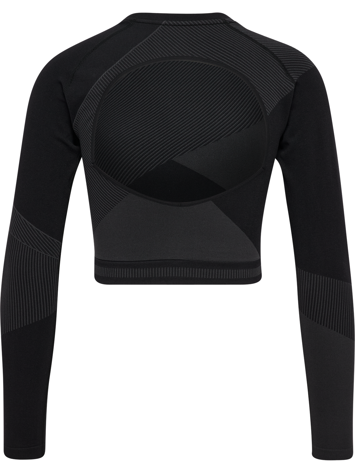 hummel Women's Unity Seamless Crop Long Sleeve T-Shirt-2