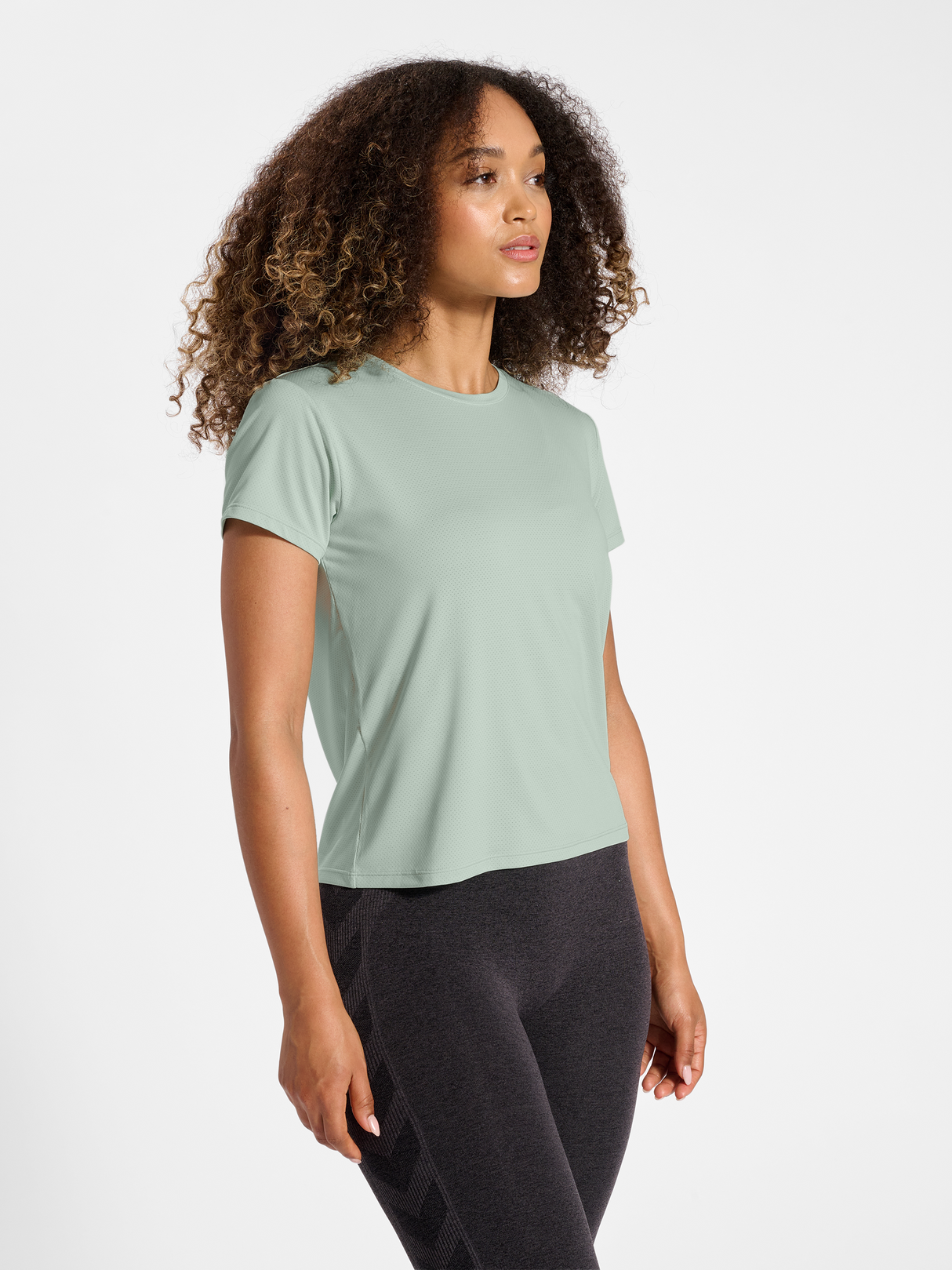 hummel Women's Mindful Training Aura Mesh T-Shirt-5