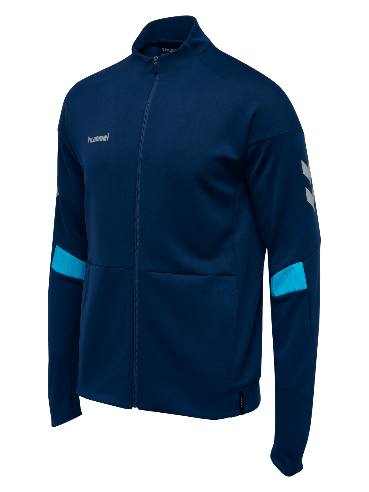 hummel Men's Tech Move Poly Zip Jacket-1