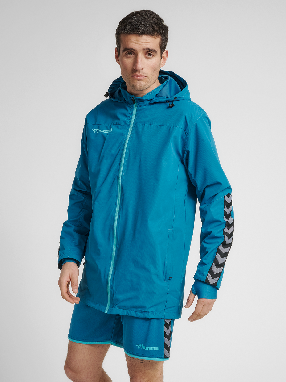 hummel Men's Authentic All-Weather Jacket-4