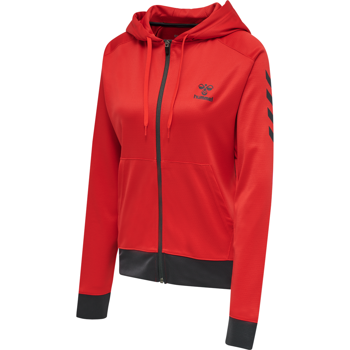 hummel Women's Action Poly Zip Hoodie-1