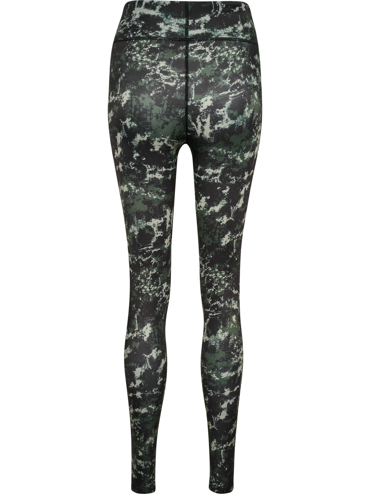 hummel Women's Training Essentials Twist AOP Mid Waist Tights-2