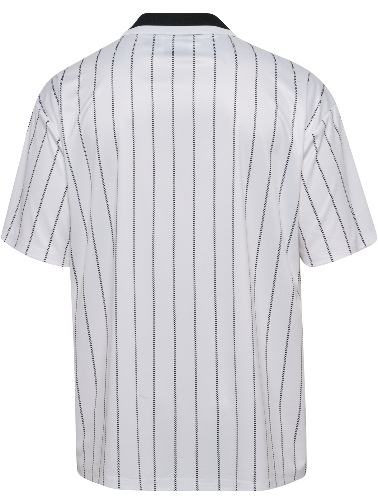 hummel Men's Chevron Pinstripe Polo Shirt-2