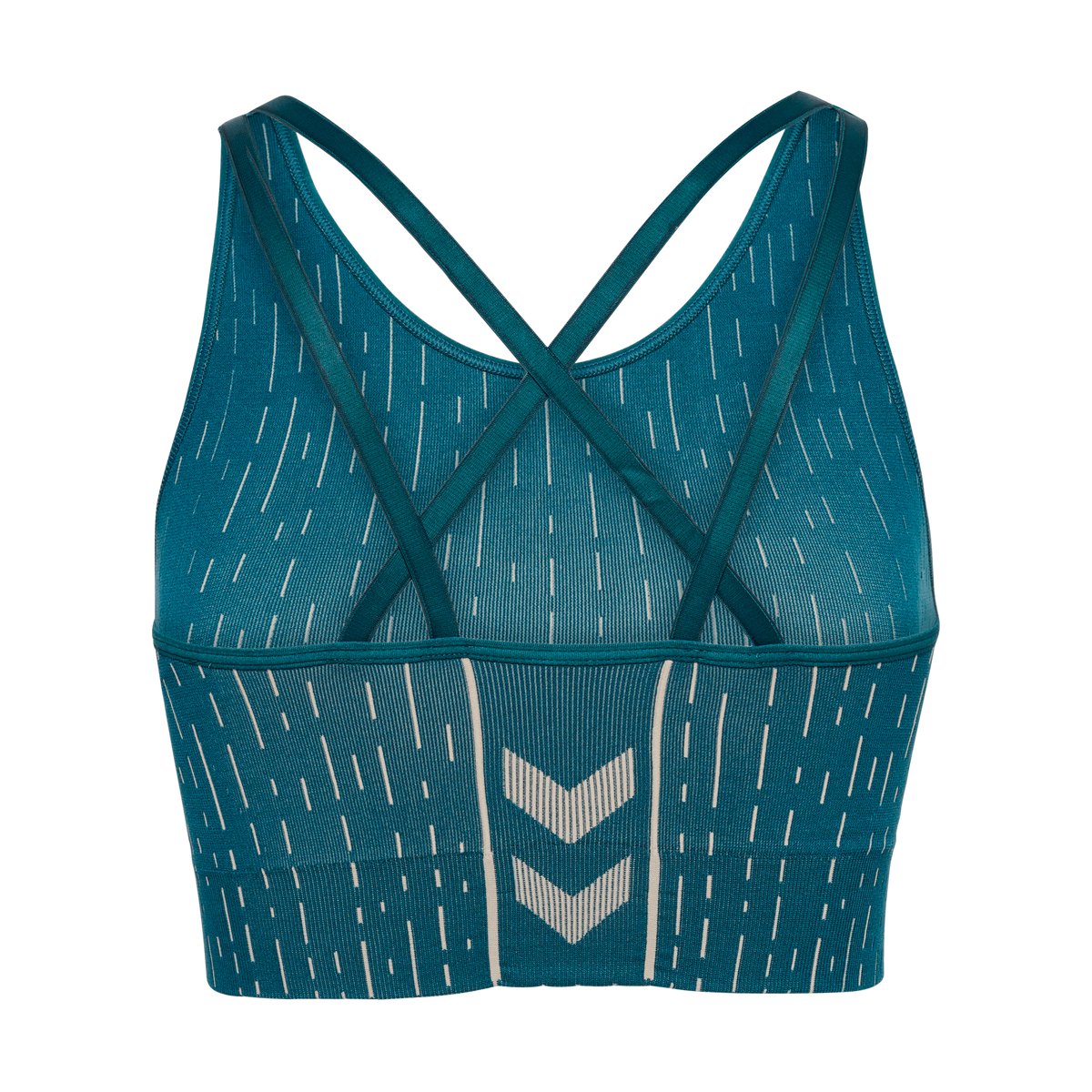 hummel Women's Mindful Training Drops Seamless Sports Bra-2