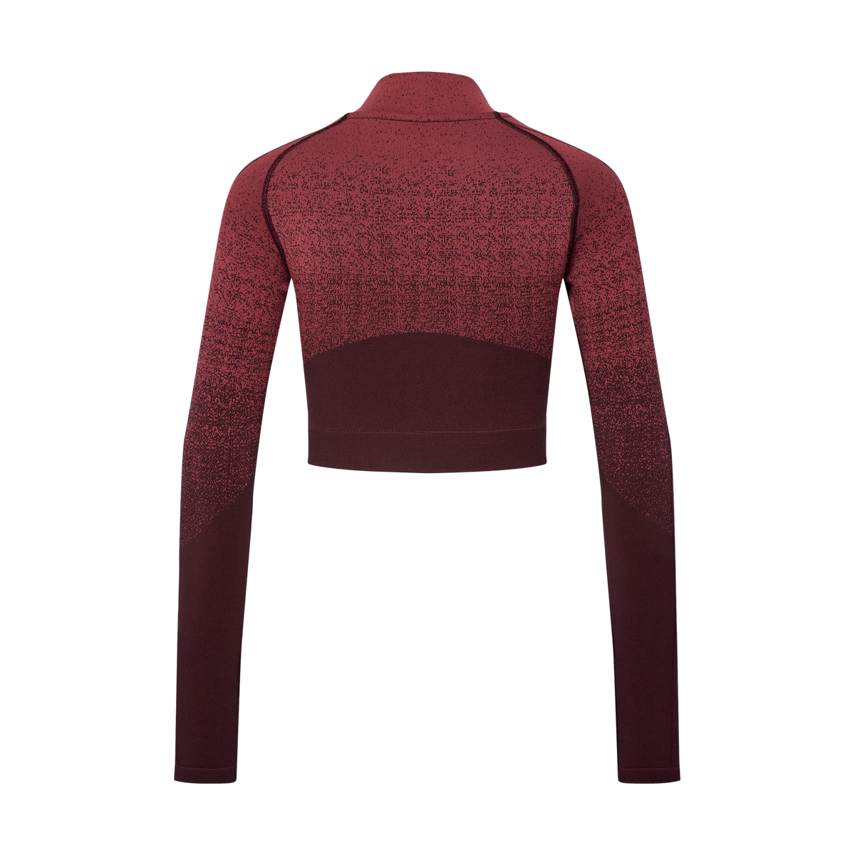 hummel Women's Mindful Training Fade Seamless Half Zip-2